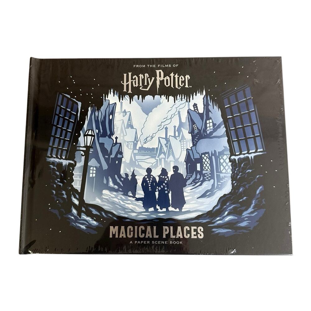 Harry Potter: Magical Places A Paper Scene Book by Jody Revenson HC 2019